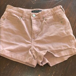 Aeropostale high waisted midi shorts 2